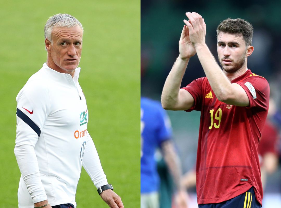 Deschamps y Laporte, se enfrentarán este domingo en la UEFA Nations League Deschamps y Laporte, se enfrentarán este domingo en la UEFA Nations League