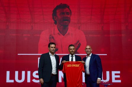 Luis Enrique, el día de su presentación como técnico de la selección española Luis Enrique, el día de su presentación como técnico de la selección española