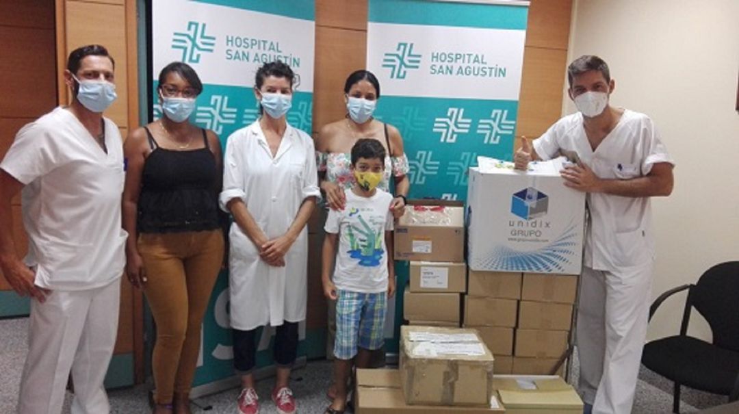 Recogida de material sanitario en un hospital de Sevilla. Recogida de material sanitario en un hospital de Sevilla.