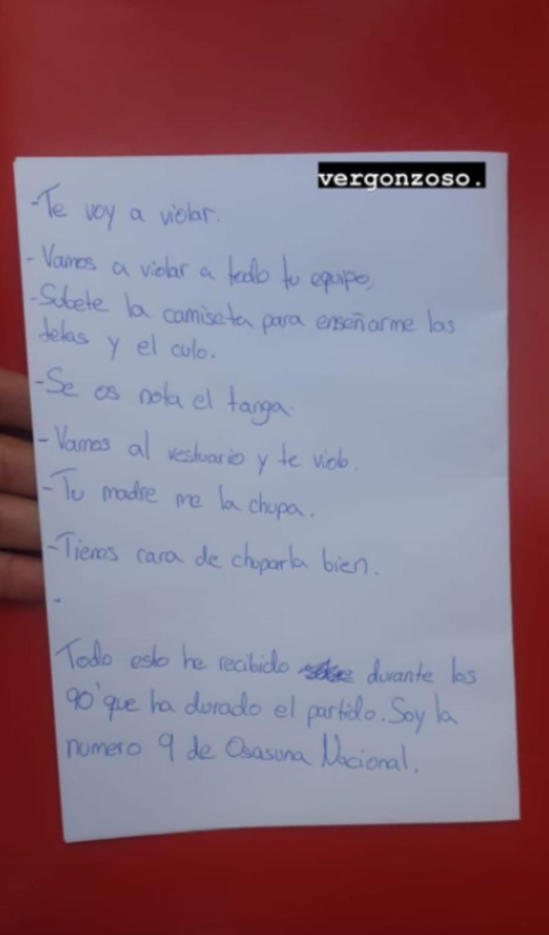 Lista de insultos que recibió Karolina Lista de insultos que recibió Karolina