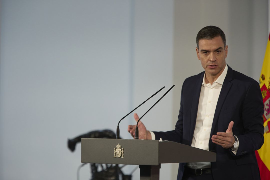 El presidente del Gobierno, Pedro Sánchez El presidente del Gobierno, Pedro Sánchez