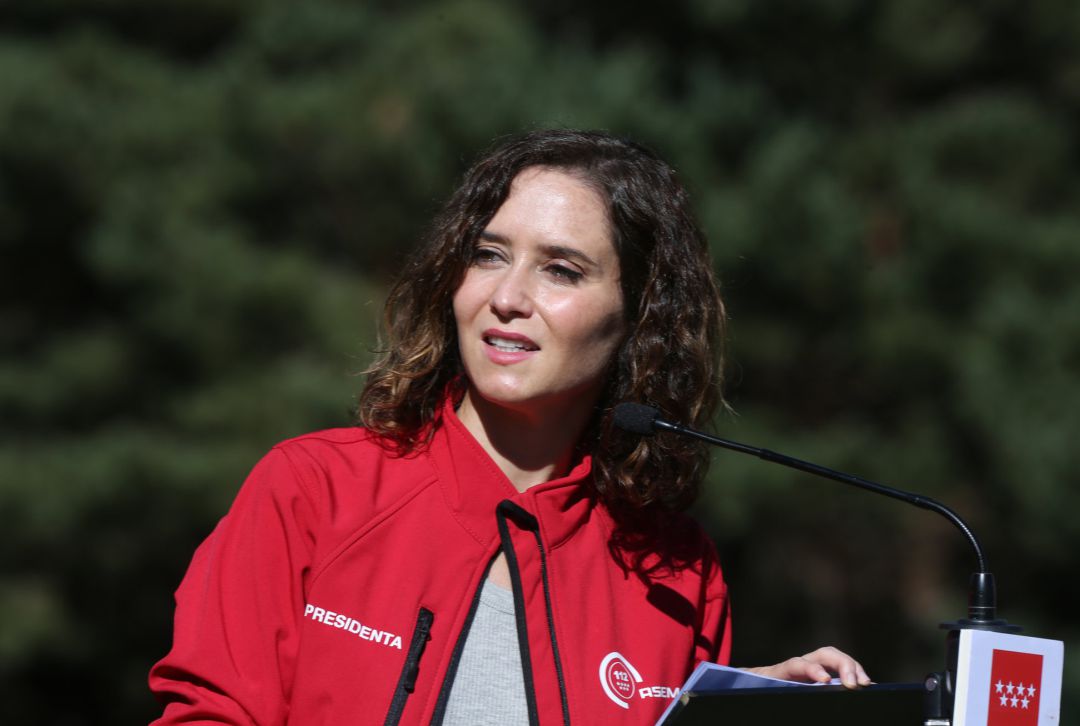 La presidenta de la Comunidad de Madrid, Isabel Díaz Ayuso La presidenta de la Comunidad de Madrid, Isabel Díaz Ayuso