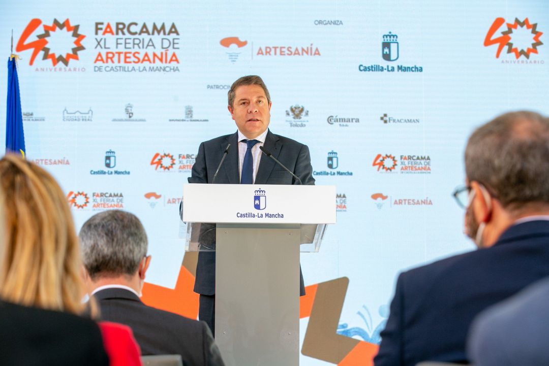 El presidente regional, Emiliano García-Page El presidente regional, Emiliano García-Page