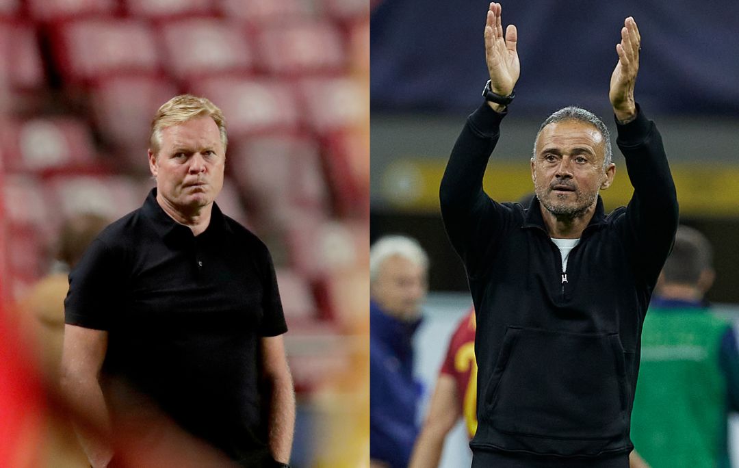 Ronald Koeman y Luis Enrique, ¿dos estilos muy diferentes? Ronald Koeman y Luis Enrique, ¿dos estilos muy diferentes?