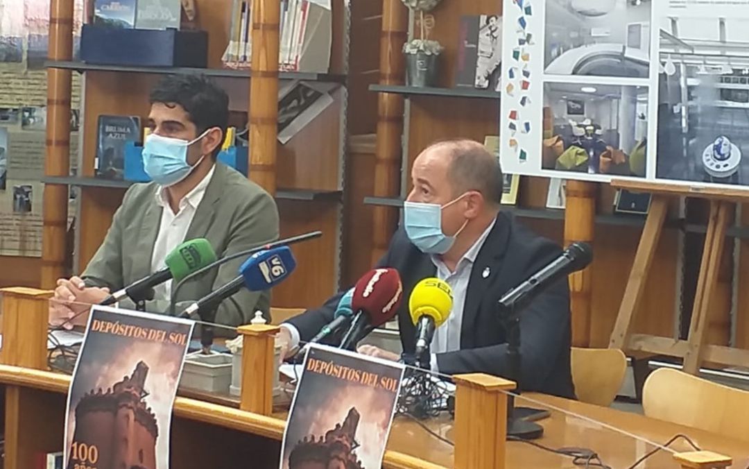 El alcalde de Albacete Emilio Sáez, durante la presentación de los actos El alcalde de Albacete Emilio Sáez, durante la presentación de los actos