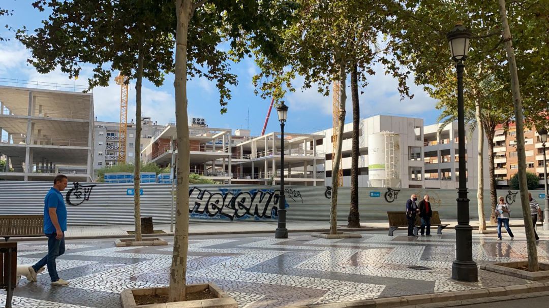 Obras del centro sanitario de Roís de Corella Obras del centro sanitario de Roís de Corella