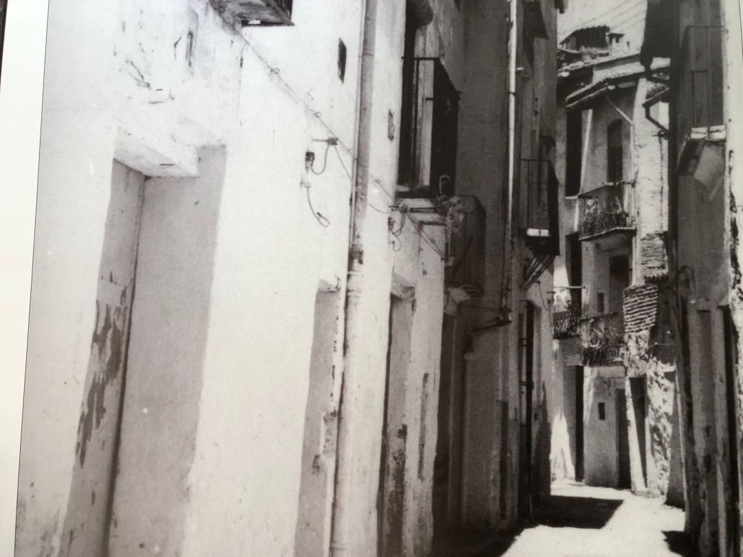 Una de las calles de Gandia en el pasado Una de las calles de Gandia en el pasado