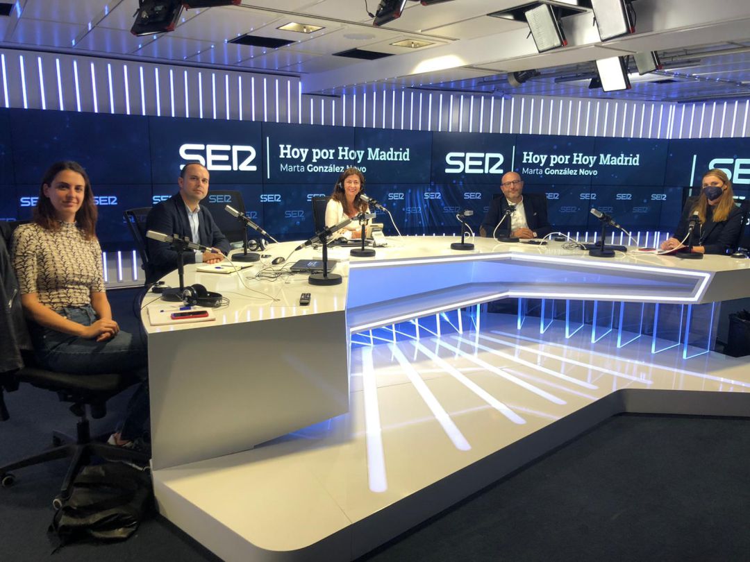 Representantes políticos en el debate de Hoy por Hoy Madrid Representantes políticos en el debate de Hoy por Hoy Madrid