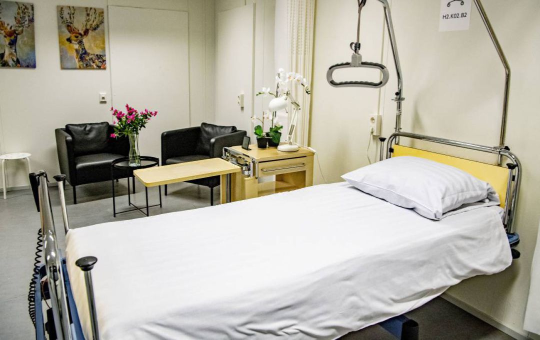 Imagen de una habitación de hospital Imagen de una habitación de hospital