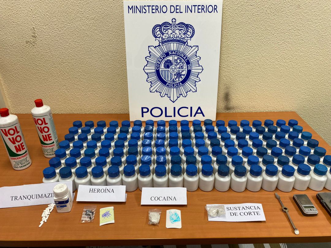 Sustancias incautadas Sustancias incautadas