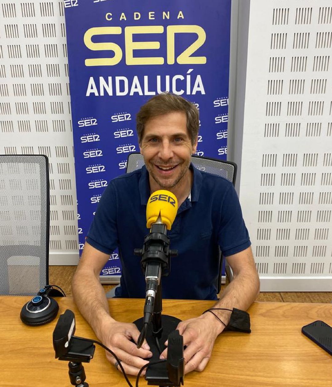 Dario Regattieri en Radio Sevilla Dario Regattieri en Radio Sevilla