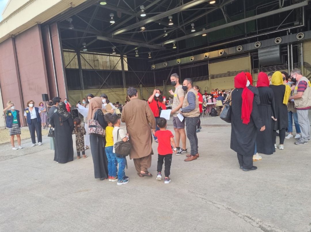 Refugiados afganos en Torrejón de Ardoz Refugiados afganos en Torrejón de Ardoz