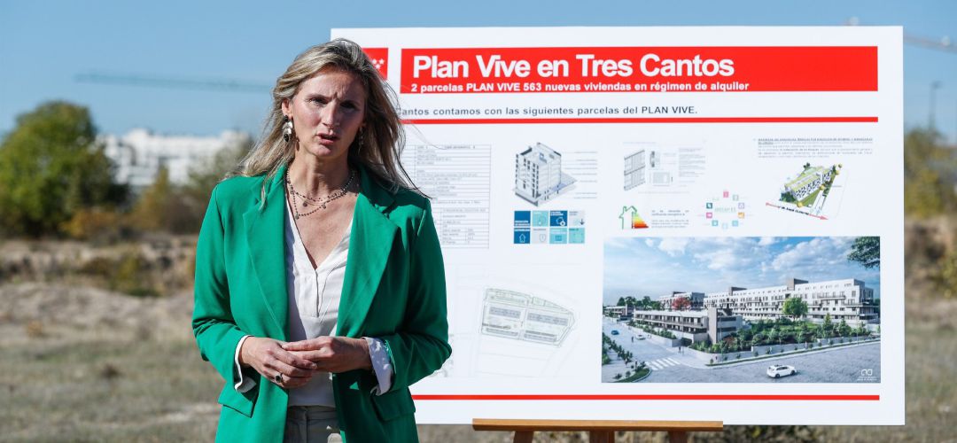 La consejera Paloma Martín ha visitado vuna de las parcelas del Plan Vive situada en el municipio Tres Cantos La consejera Paloma Martín ha visitado vuna de las parcelas del Plan Vive situada en el municipio Tres Cantos