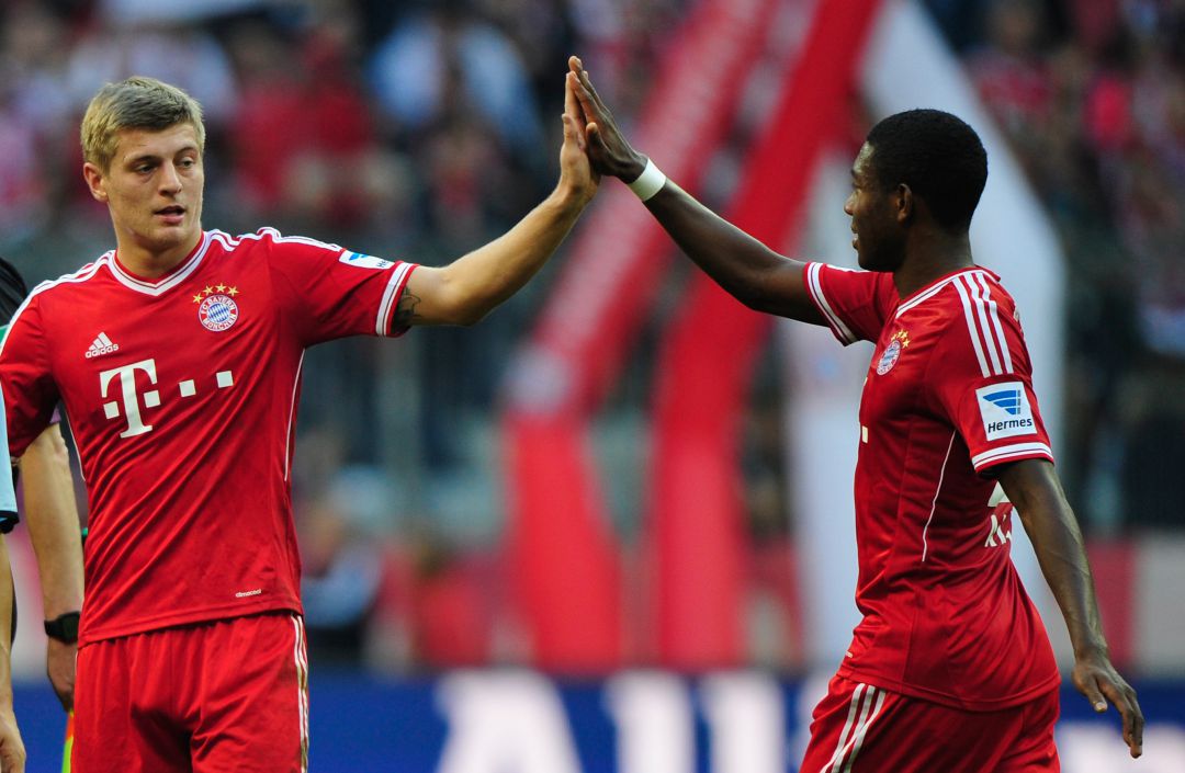 Kroos y Alaba con el Bayern Kroos y Alaba con el Bayern