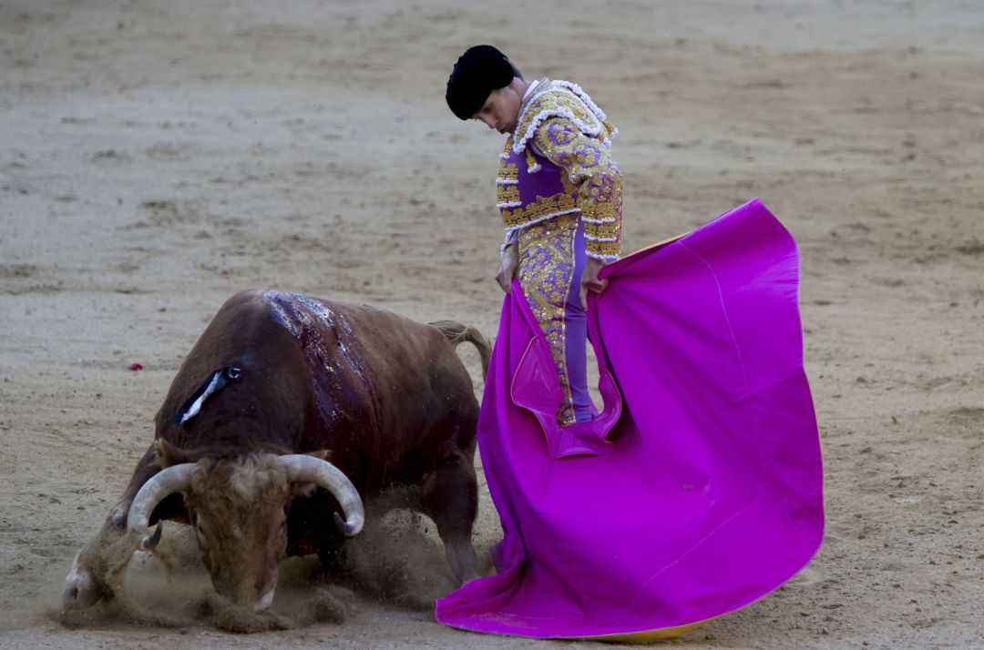 Corrida de toros, en foto de archivo. Corrida de toros, en foto de archivo.