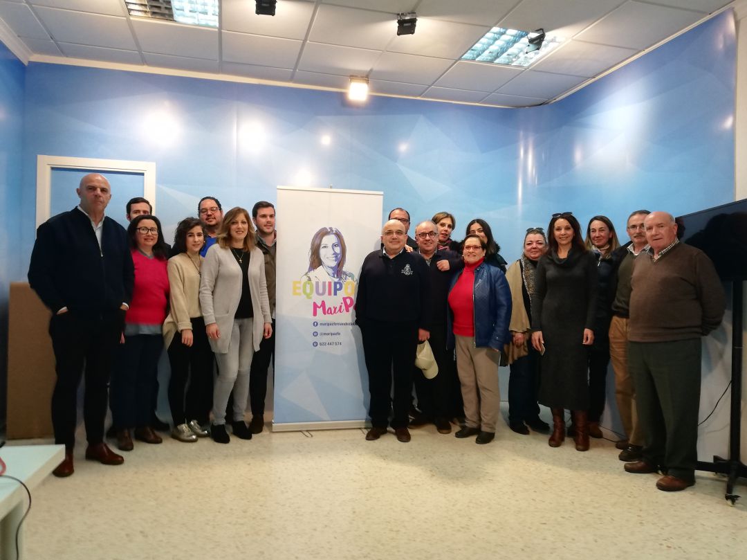 Archivo. Militantes del PP rondeño en la sede de la formación Archivo. Militantes del PP rondeño en la sede de la formación