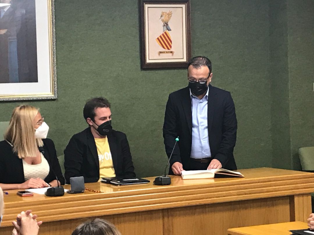 Carlos Harold Contreras, nuevo concejal del PSOE en Petrer Carlos Harold Contreras, nuevo concejal del PSOE en Petrer