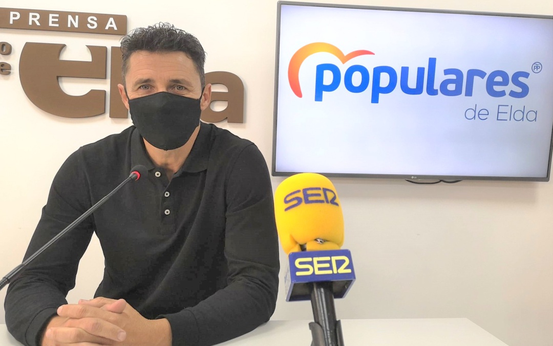 Alberto García, concejal PP Elda Alberto García, concejal PP Elda