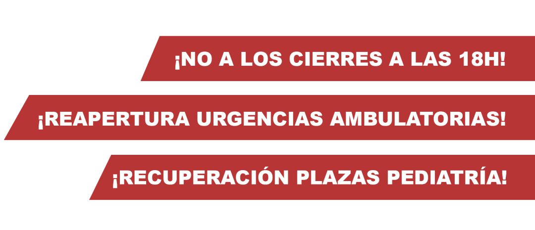 Manifestaciones convocadas por la Sanidad Pública Manifestaciones convocadas por la Sanidad Pública
