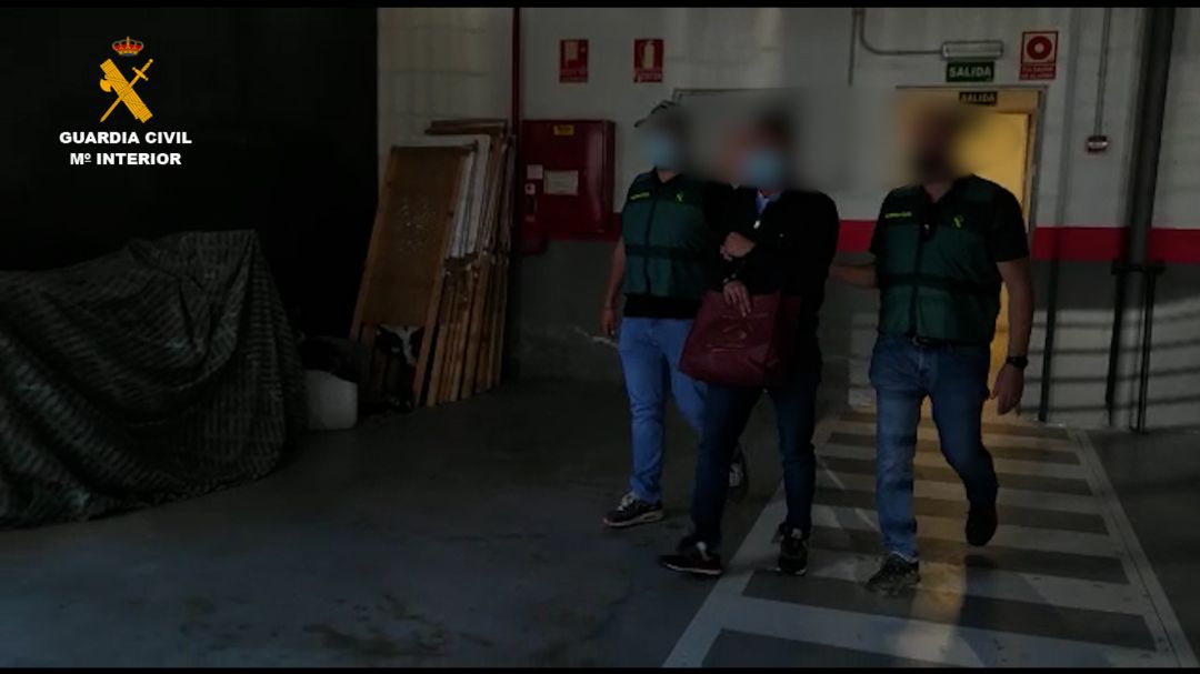 Uno de los detenidos en la operación Júcaro Uno de los detenidos en la operación Júcaro