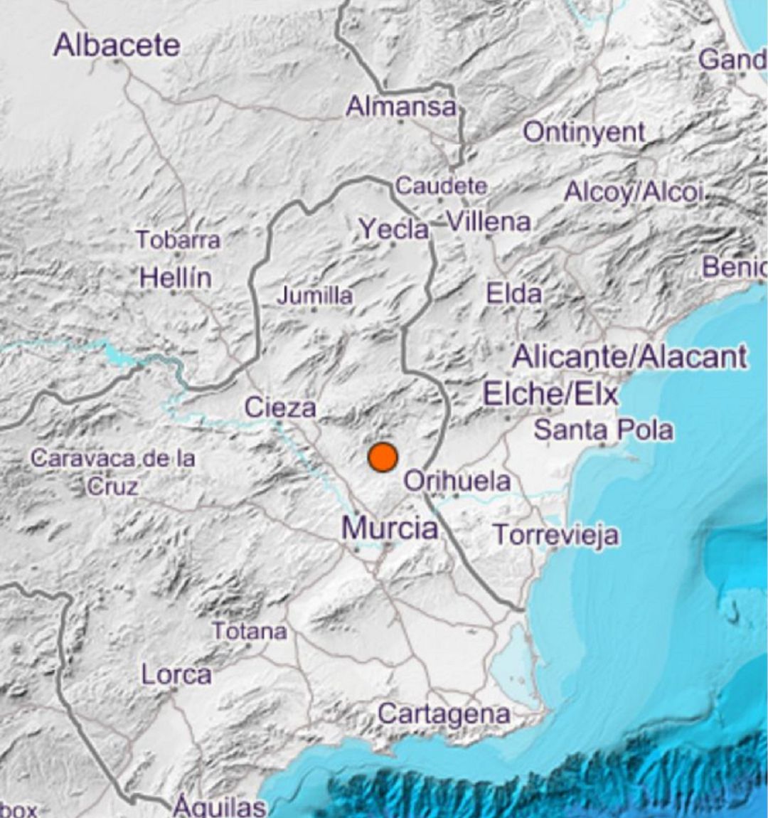 Terremoto en Fortuna Terremoto en Fortuna