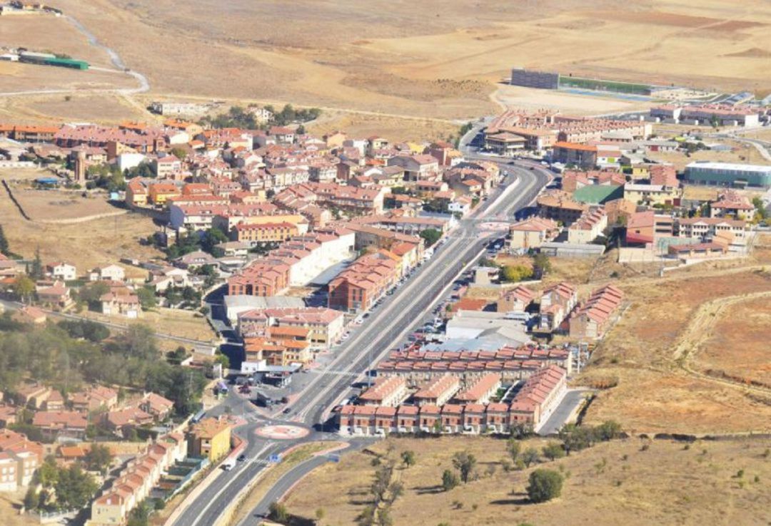 Vista aérea de La Lastrilla Vista aérea de La Lastrilla