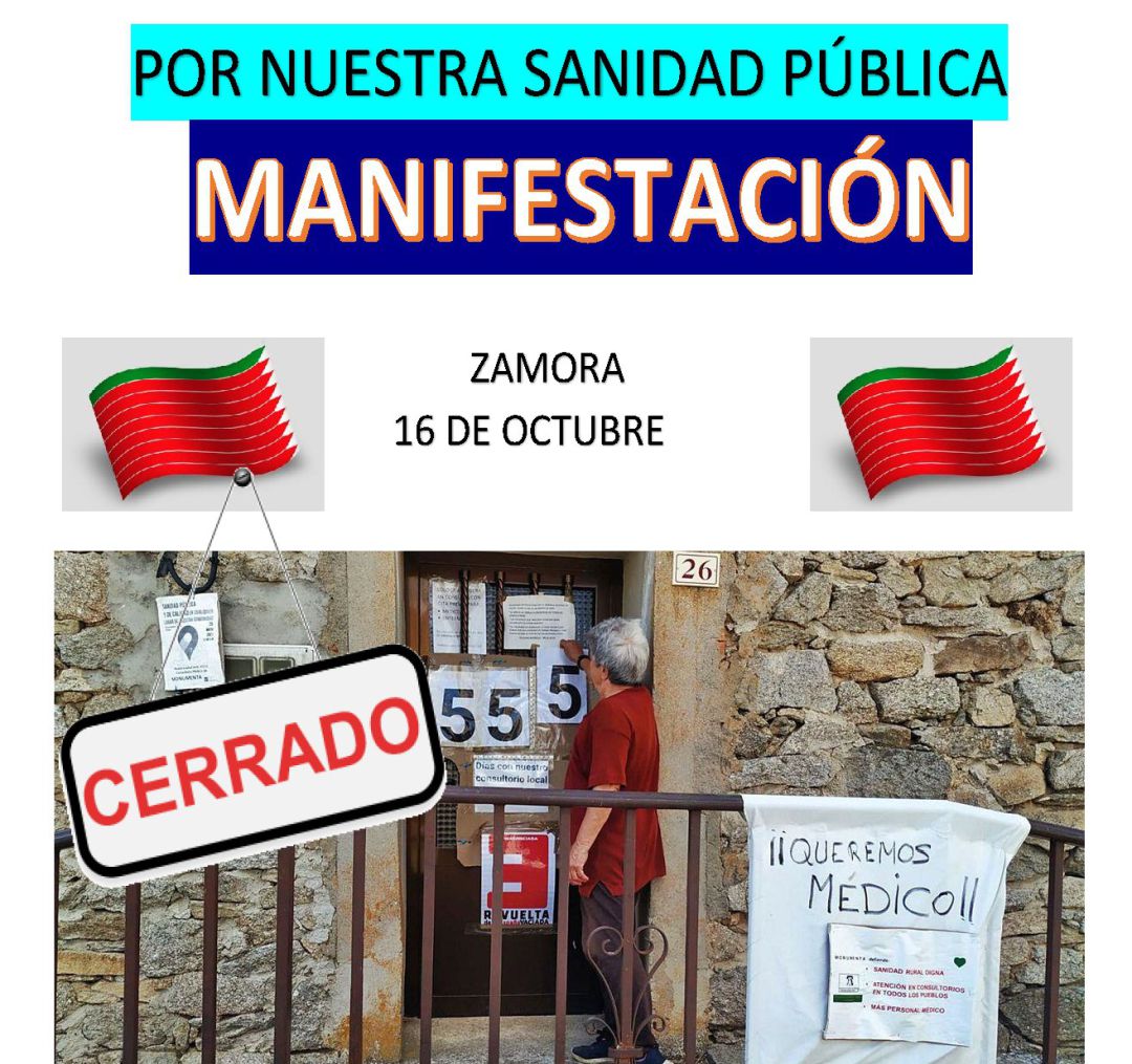 Cartel de la manifestación Cartel de la manifestación