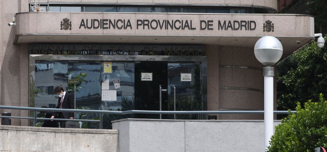 Entrada a la Audiencia Provincial de Madrid Entrada a la Audiencia Provincial de Madrid