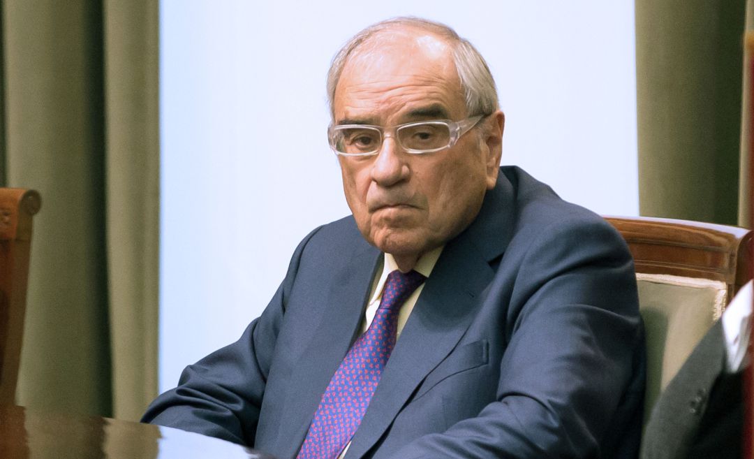 El exministro de Interior Rodolfo Martín Villa. El exministro de Interior Rodolfo Martín Villa.