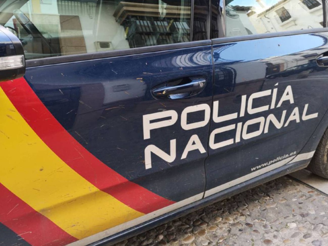 Imagen de archivo de un vehículo de la Policía Nacional Imagen de archivo de un vehículo de la Policía Nacional