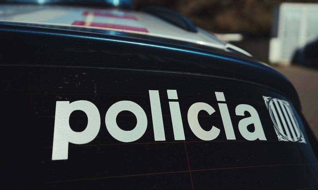 Un coche de Mossos d'Esquadra. Un coche de Mossos d'Esquadra.