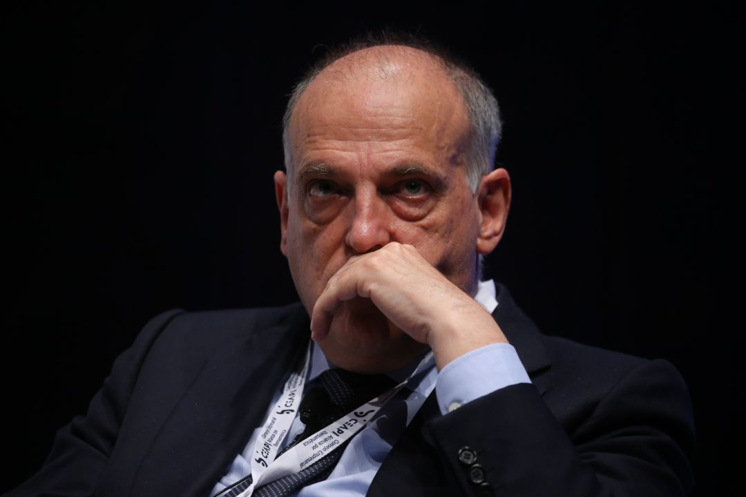 Javier Tebas, en una imagen de archivo Javier Tebas, en una imagen de archivo