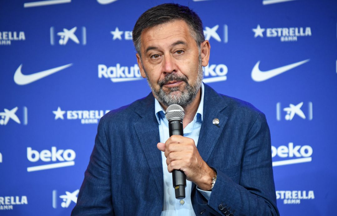 Bartomeu durante una rueda de prensa Bartomeu durante una rueda de prensa