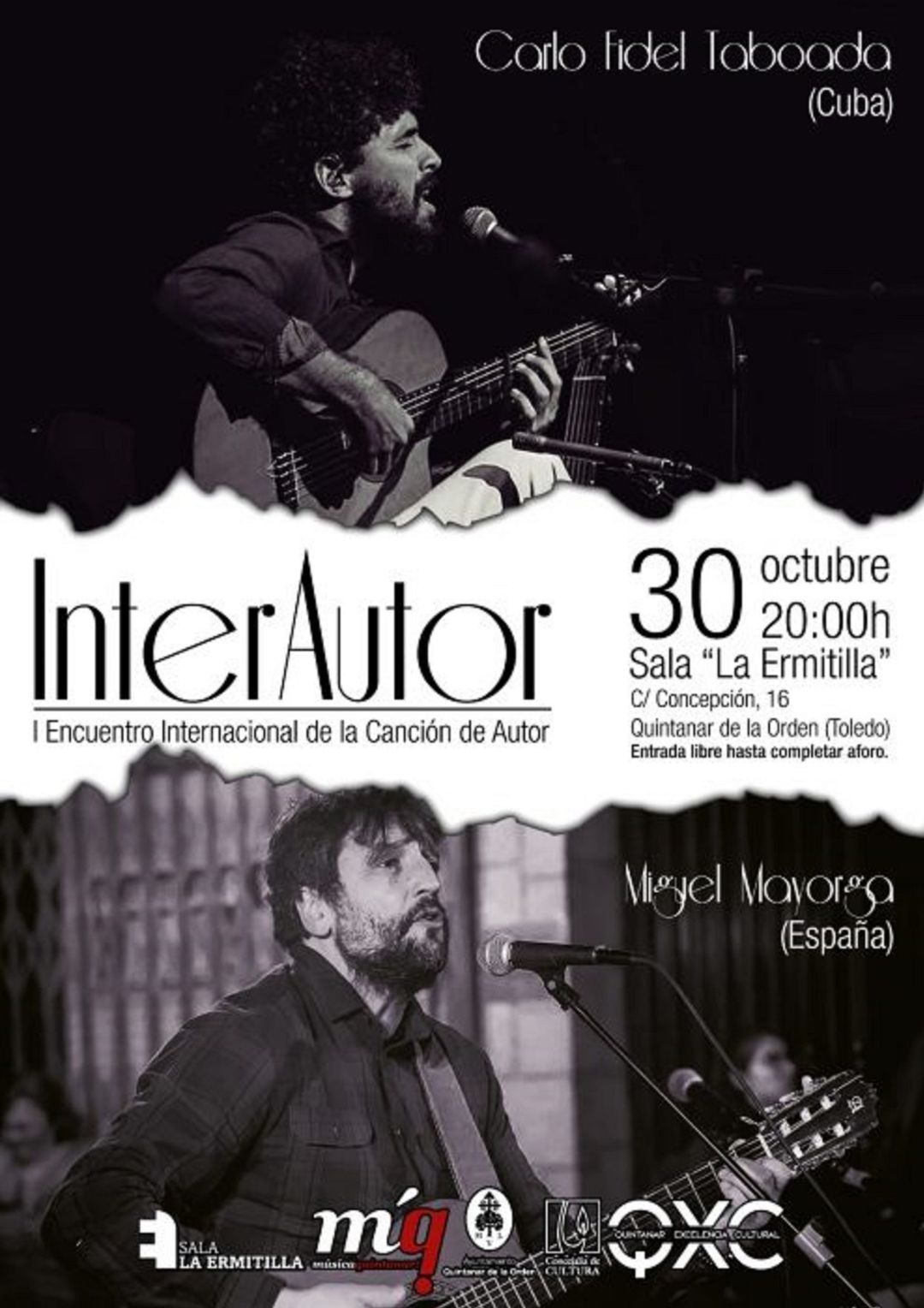 Cartel del I Encuentro Internacional de la Canción de Autor 'InterAutor' Cartel del I Encuentro Internacional de la Canción de Autor 'InterAutor'
