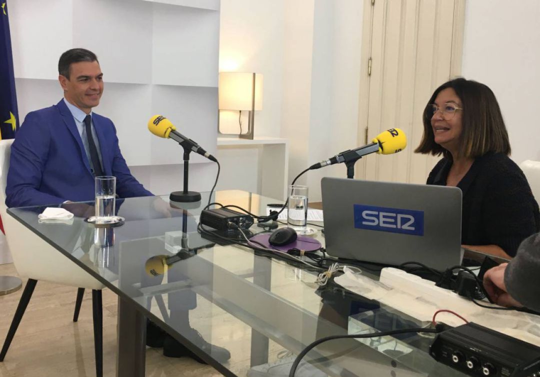 Pedro Sánchez en la SER Pedro Sánchez en la SER