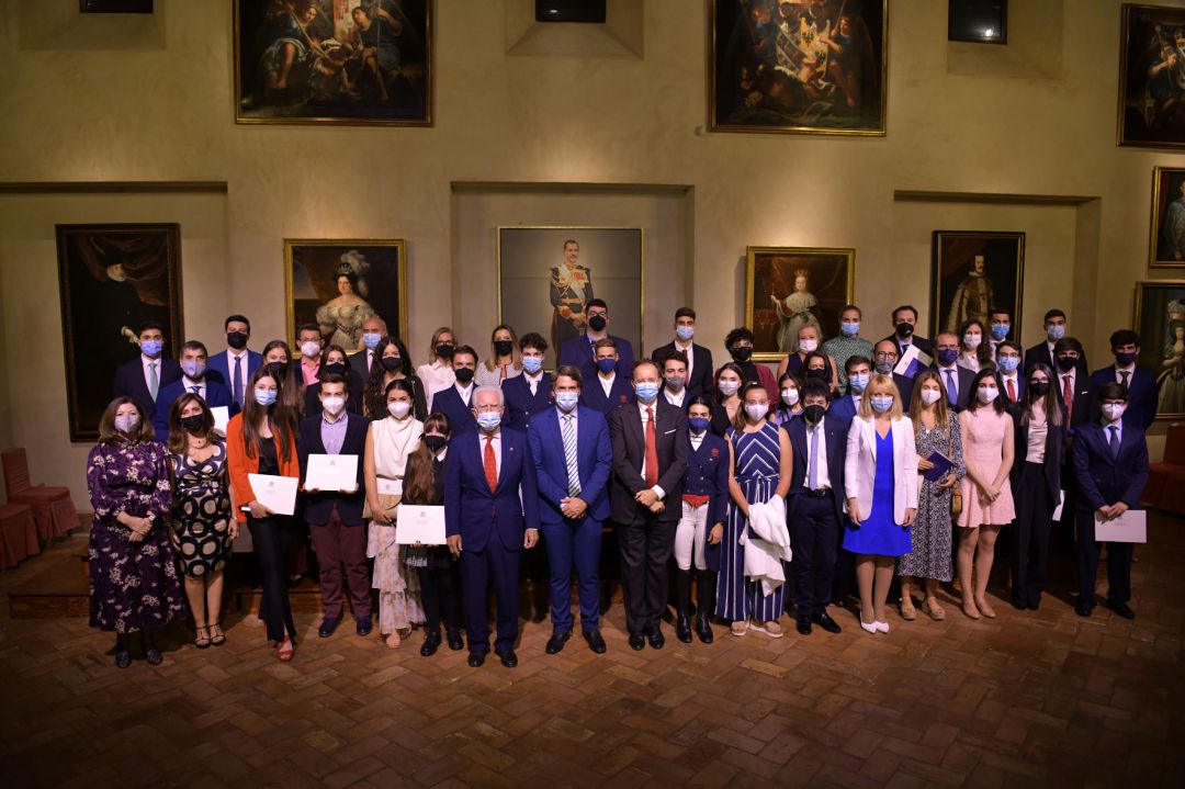 La ceremonia se desarrolló con todas las medidas higiénicas y sanitarias necesarias La ceremonia se desarrolló con todas las medidas higiénicas y sanitarias necesarias