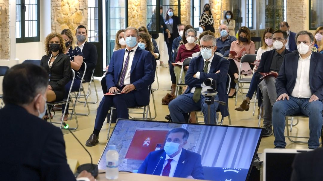 El alcalde de Murcia, José Antonio Serrano, preside el acto de constitución de este nuevo órgano El alcalde de Murcia, José Antonio Serrano, preside el acto de constitución de este nuevo órgano