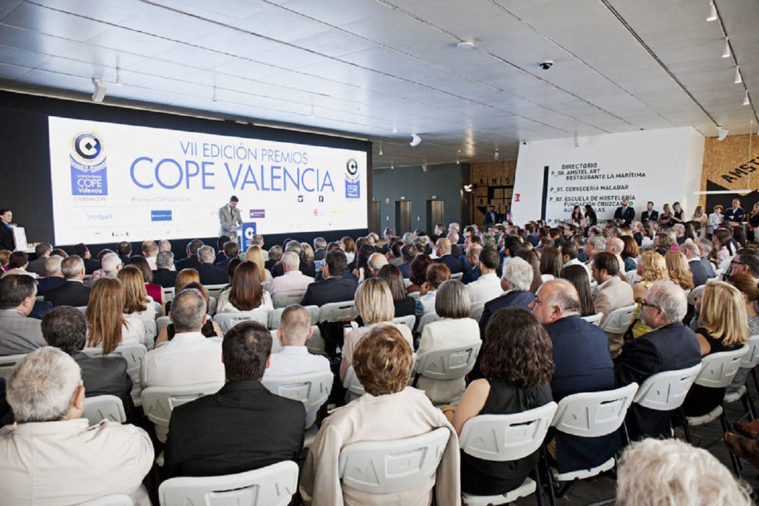 Foto de archivo de los Premios COPE Valencia de 2018 Foto de archivo de los Premios COPE Valencia de 2018