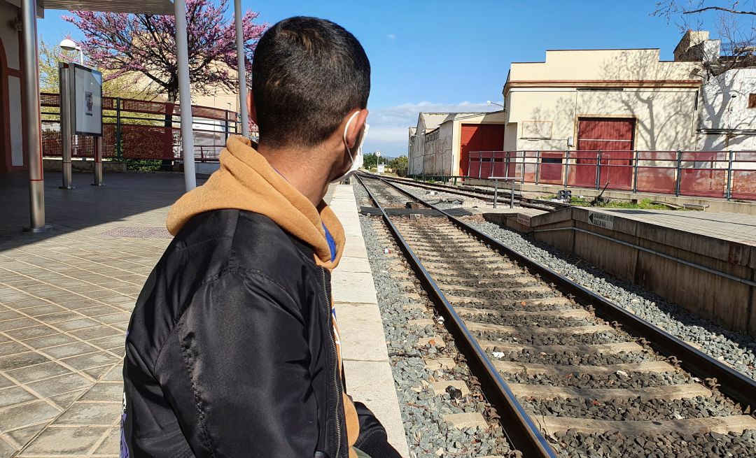Archivo.- Un joven marroquí que encontró trabajo en España. Archivo.- Un joven marroquí que encontró trabajo en España.