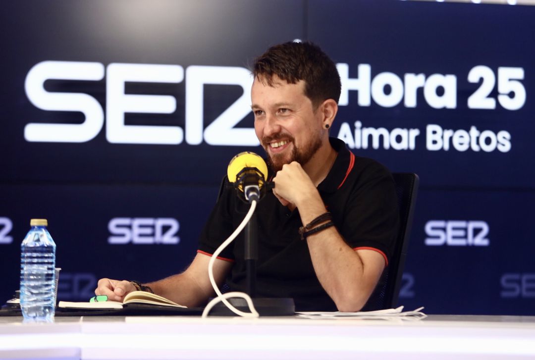 Pablo Iglesias participa en 'El Ágora de Hora 25'. Pablo Iglesias participa en 'El Ágora de Hora 25'.