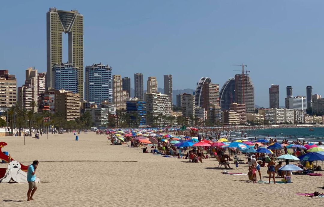 Playa de Poniente de Benidorm Playa de Poniente de Benidorm