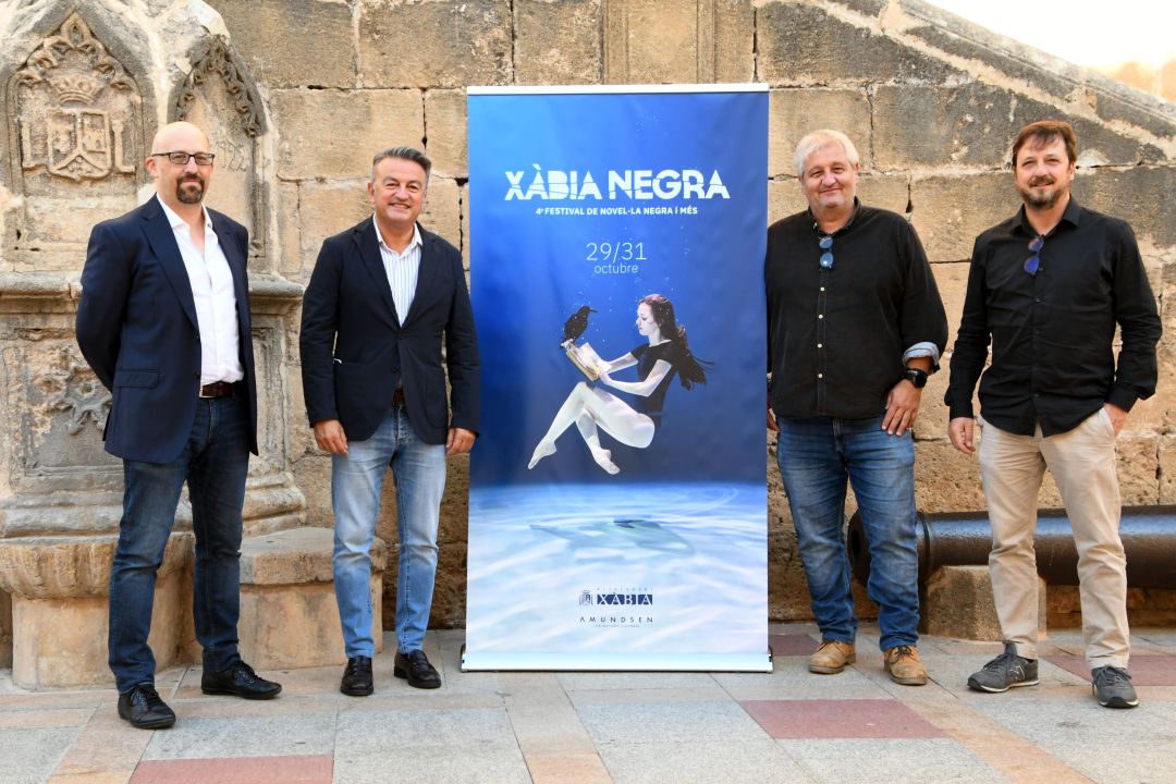 Presentación de esta nueva edición del Festival Xàbia Negra. Presentación de esta nueva edición del Festival Xàbia Negra.