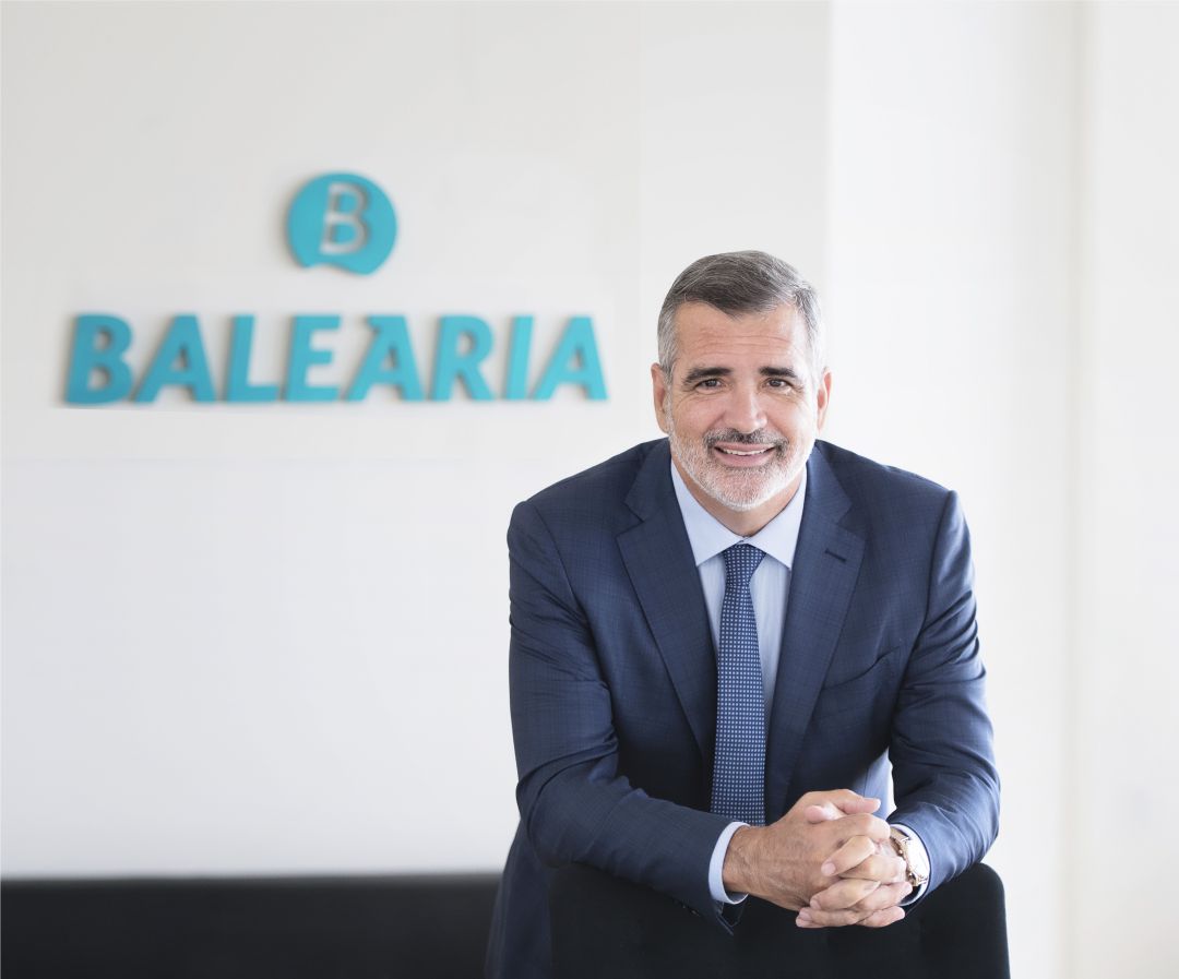 El presidente de Baleària, Adolfo Utor. El presidente de Baleària, Adolfo Utor.