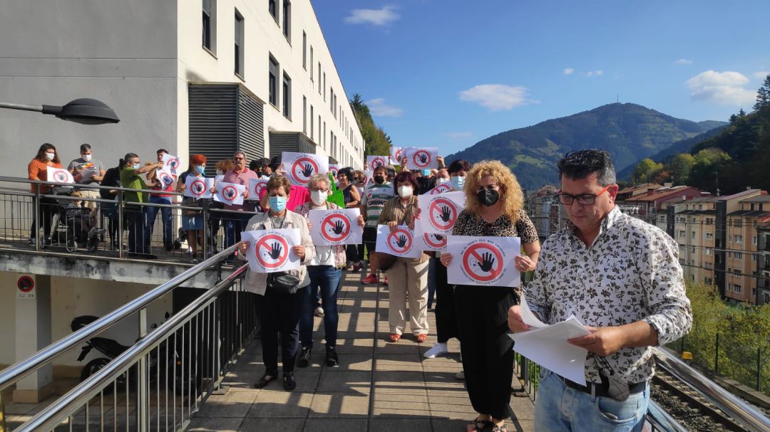 Los vecinos de Electrociclos han mostrado hoy públicamente su oposición al proyecto Los vecinos de Electrociclos han mostrado hoy públicamente su oposición al proyecto