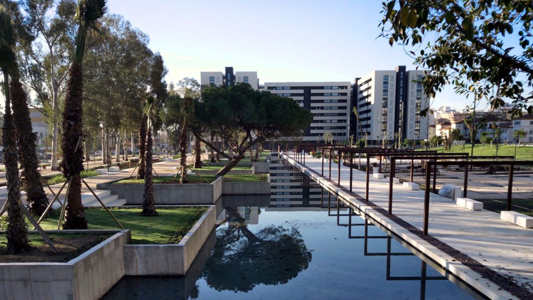 El proyecto urbanístico en Martiricos (Málaga) por el que han sido galardonados El proyecto urbanístico en Martiricos (Málaga) por el que han sido galardonados