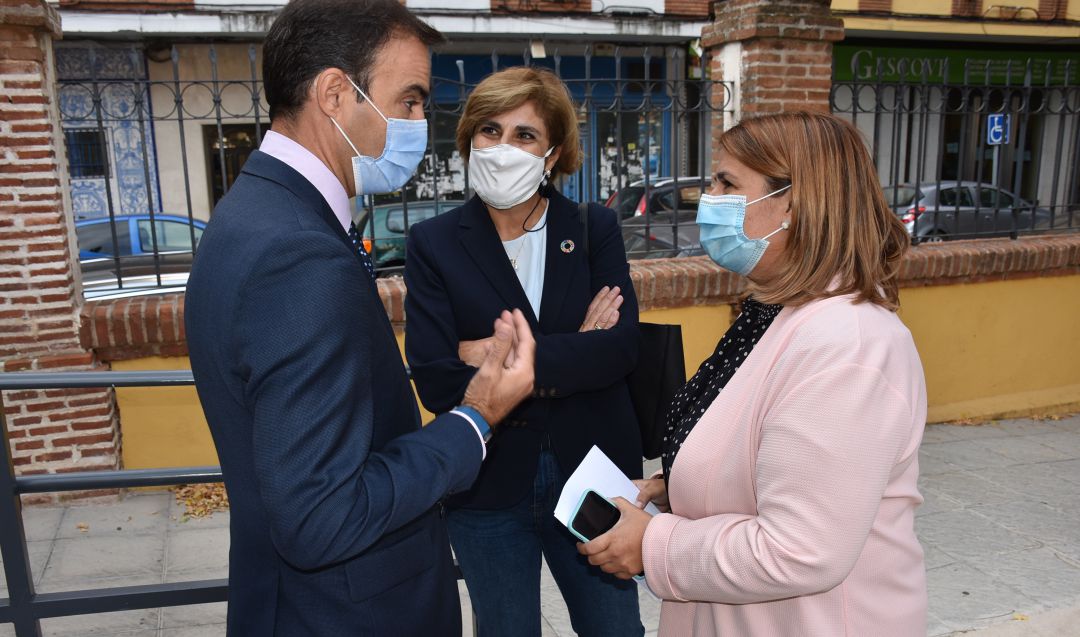 Tita García y el responsable de recursos humanos de Acierta Tita García y el responsable de recursos humanos de Acierta