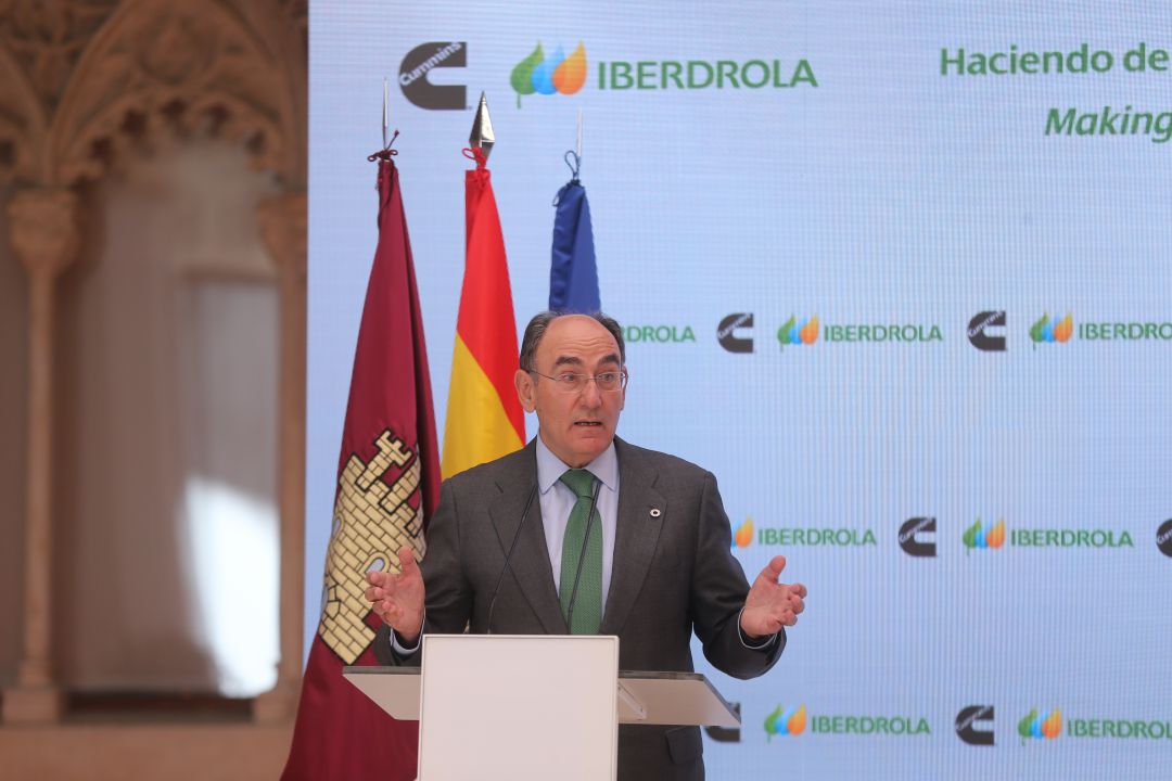 Ignacio Sánchez Galán, presidente de Iberdrola, en un acto. Ignacio Sánchez Galán, presidente de Iberdrola, en un acto.