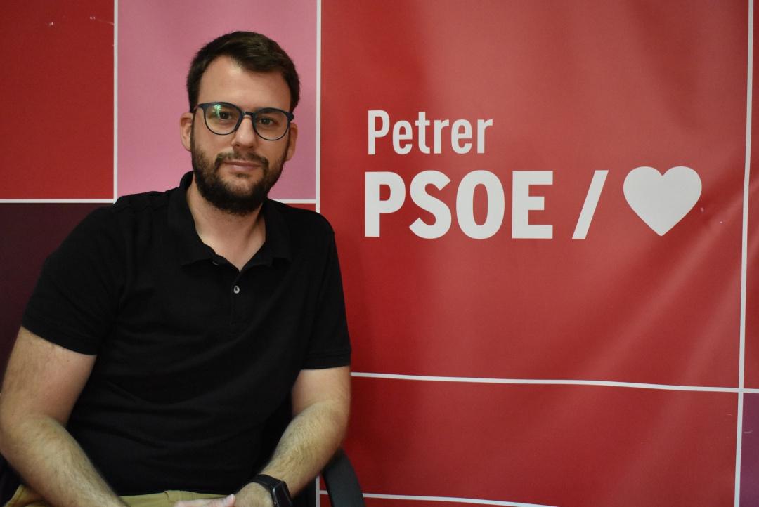 Fernando Portillo, concejal PSOE Petrer Fernando Portillo, concejal PSOE Petrer