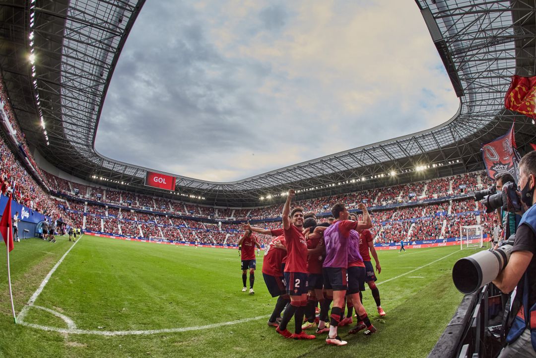 El Sadar en el último partido de liga ante el Rayo El Sadar en el último partido de liga ante el Rayo