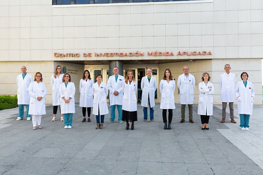 Investigadores del Centro de Investigación Médica Aplicada (CIMA), de la Universidad de Navarra Investigadores del Centro de Investigación Médica Aplicada (CIMA), de la Universidad de Navarra